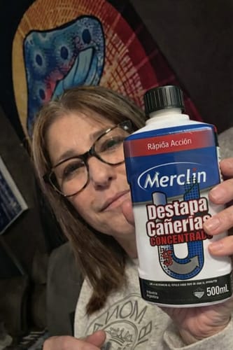 Customer photo review of Promo 2X1 - Destapacaños Merclin + Rejillas Autoadhesivas