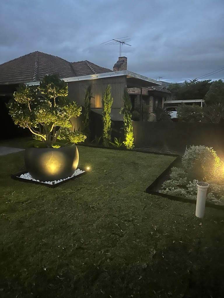 Customer photo review of SolaGarden™ LED Ground Light Pack