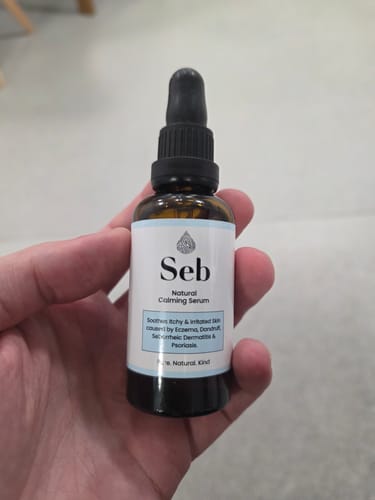 Customer photo review of Seb Natural Calming Serum