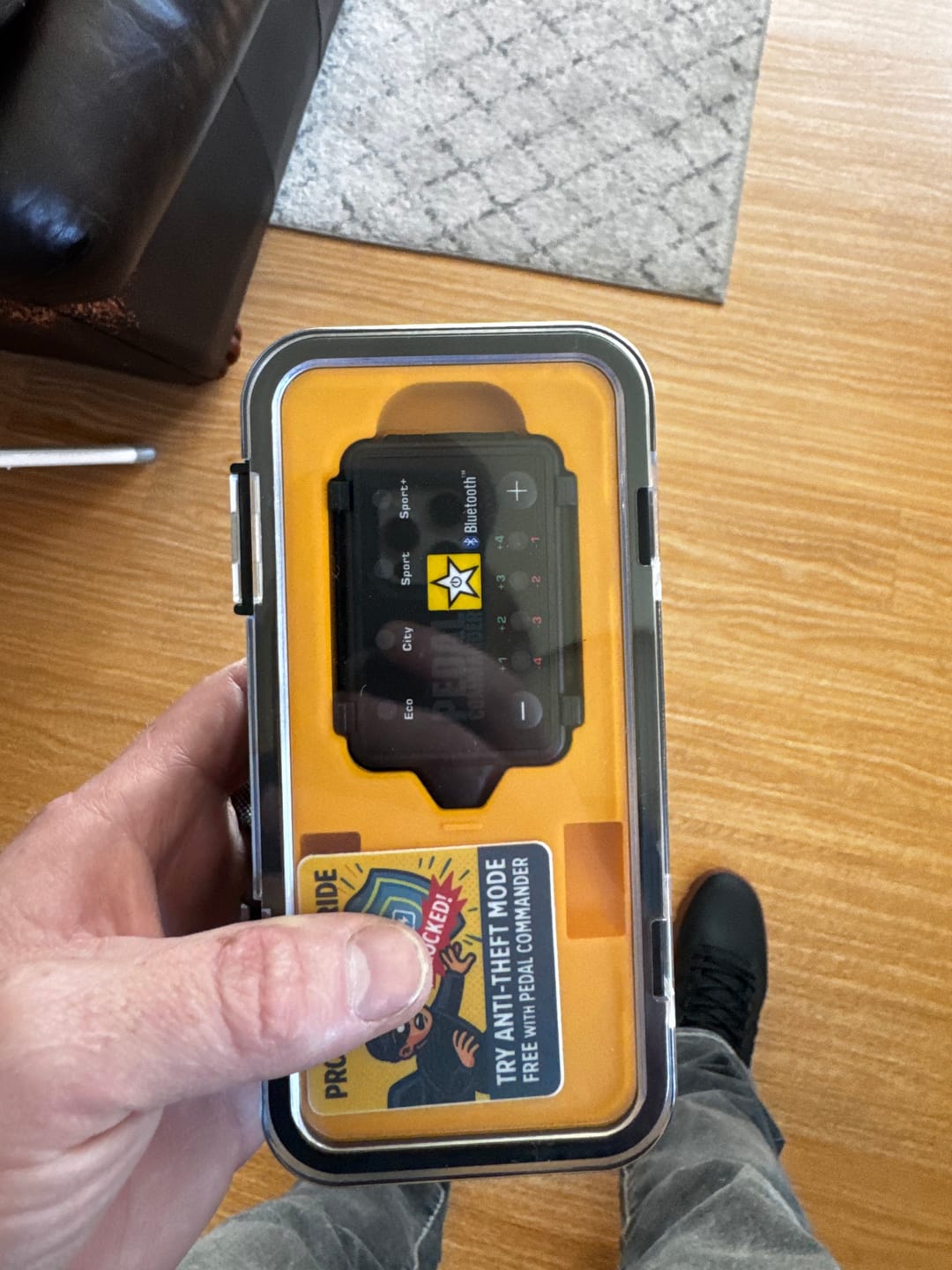 Customer photo review of Pedal Commander for Chevrolet Camaro