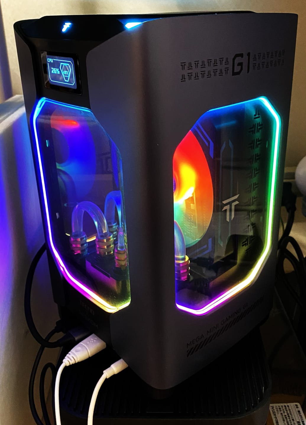 Customer photo review of GEEKOM 水冷式ゲーミングミニPC MEGAMINI G1 インテル® CORE™ i9-13900HK
