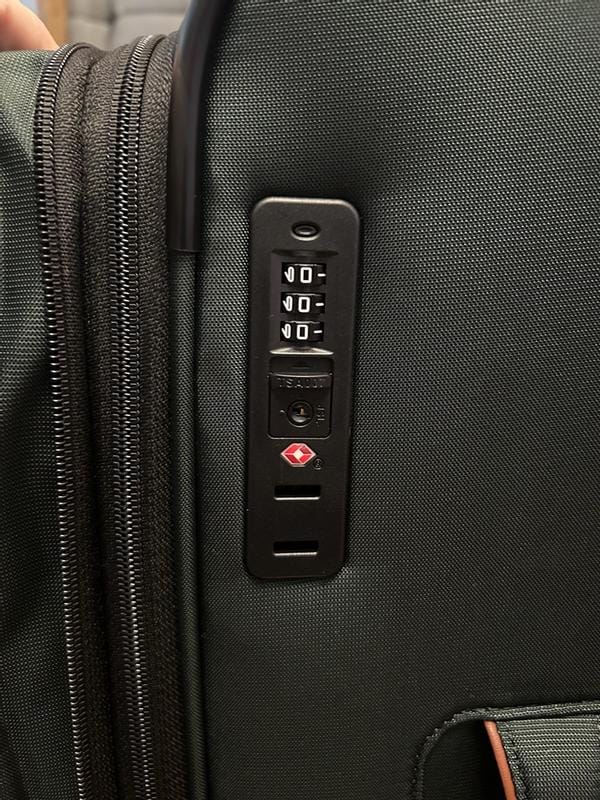 Customer photo review of Montecito 3.0 Softside Medium Check-In Expandable Spinner