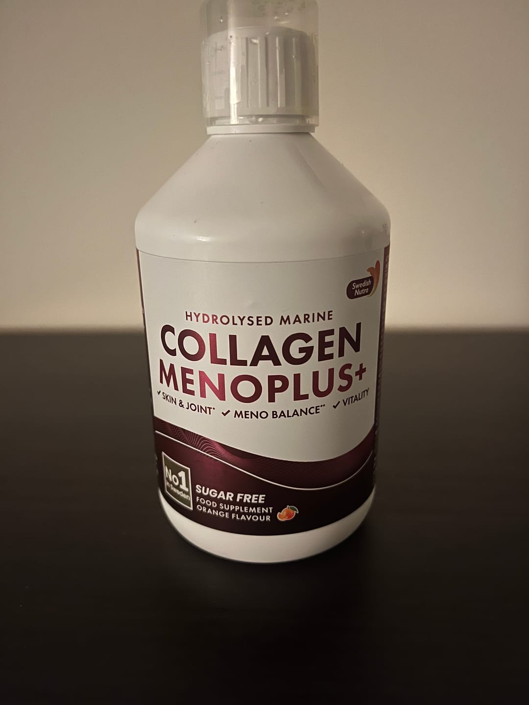 Customer photo review of Swedish Nutra - Collagen Menoplus+, skystas jūrinis kolagenas moterims menopauzės laikotarpiui, 500 ml