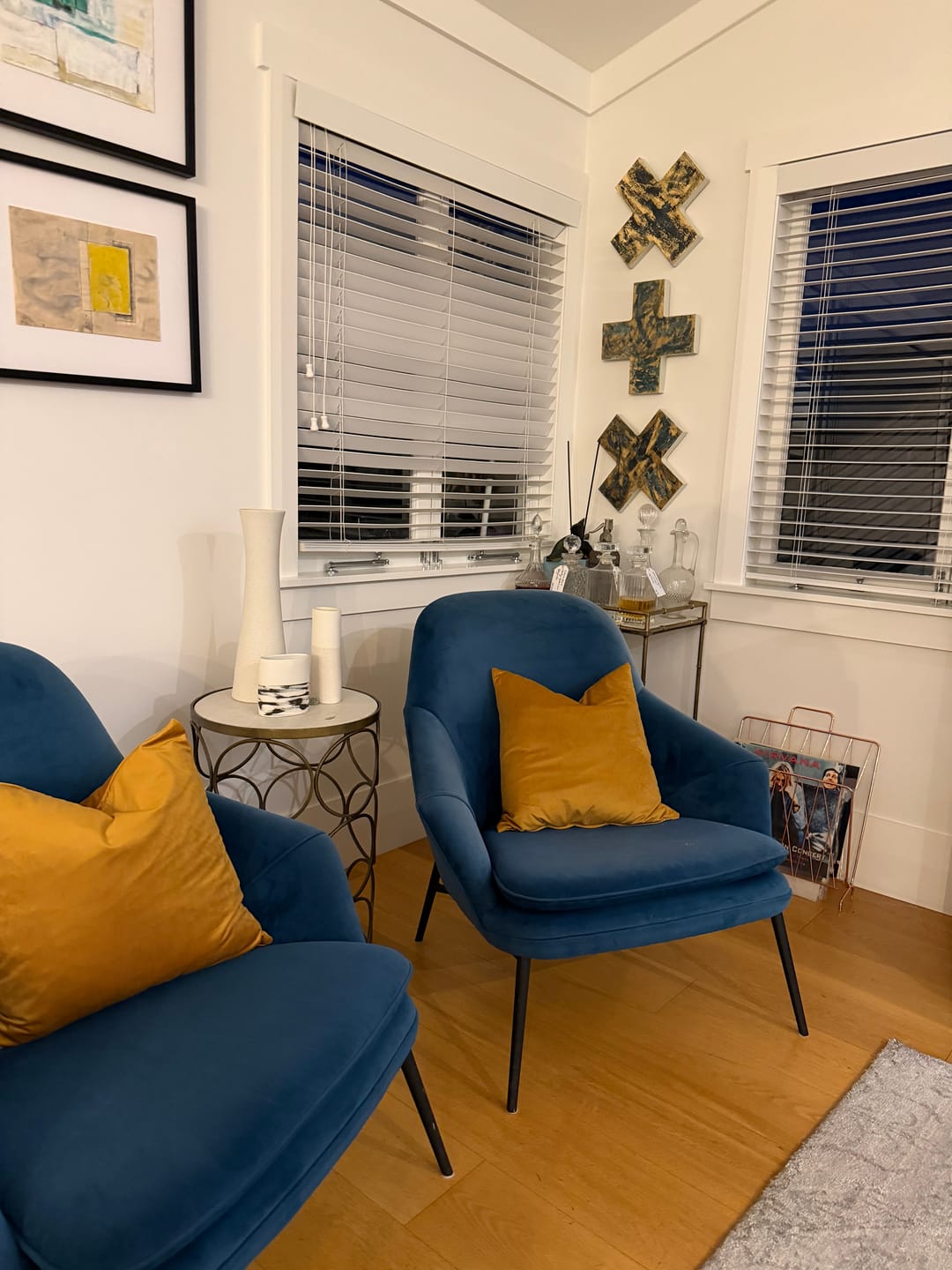 Customer photo review of Mustard Velvet - Cushion Cover