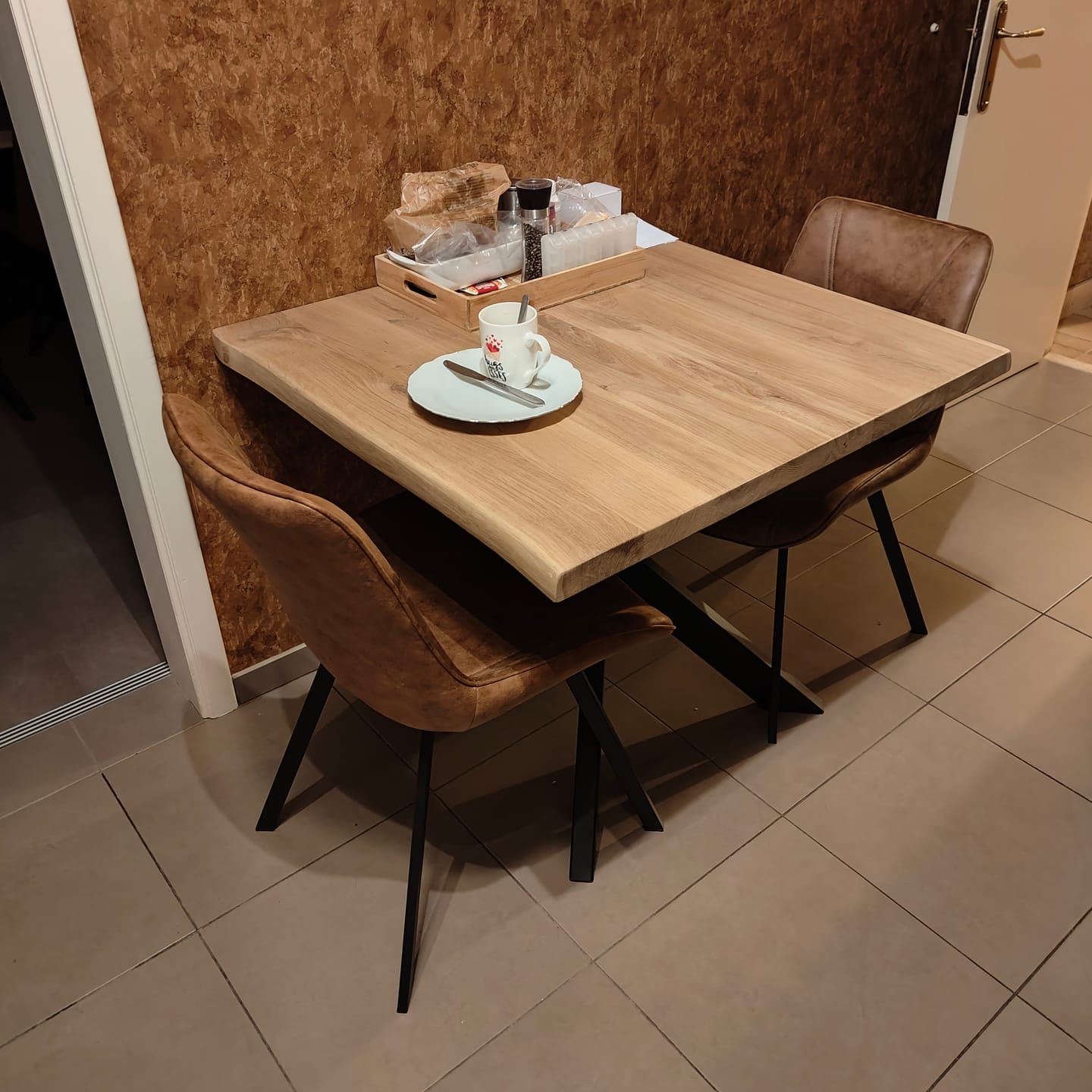 Customer photo review of Luna Stoel - Cognac