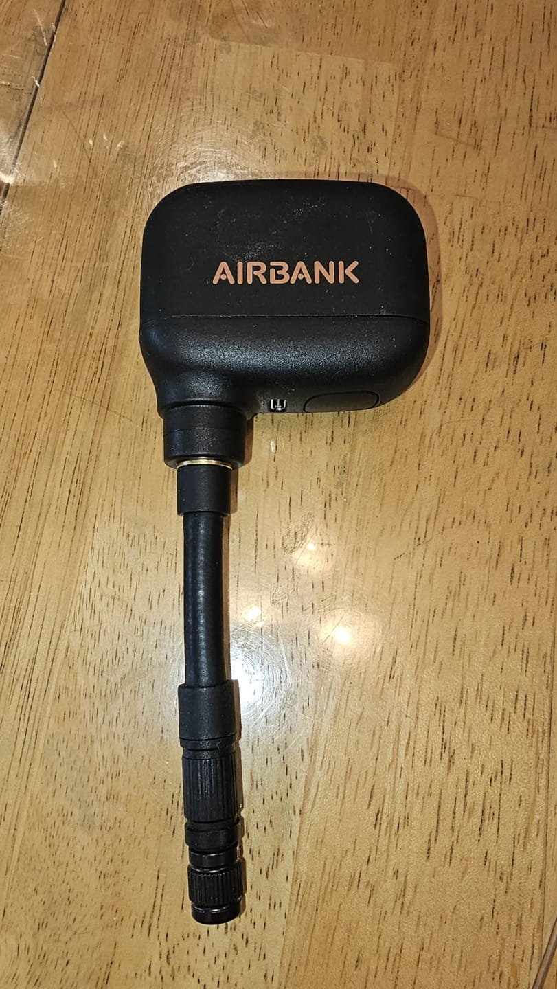 Customer photo review of Mini Tragbare Wiederaufladbare Fahrradpumpe – 6,9 bar