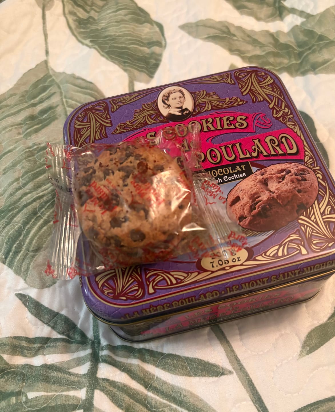 Customer photo review of La Mere Poulard French Chocolate Chip Cookies, 7.05 oz (200 g) [Expiration Date 09/03/2026]