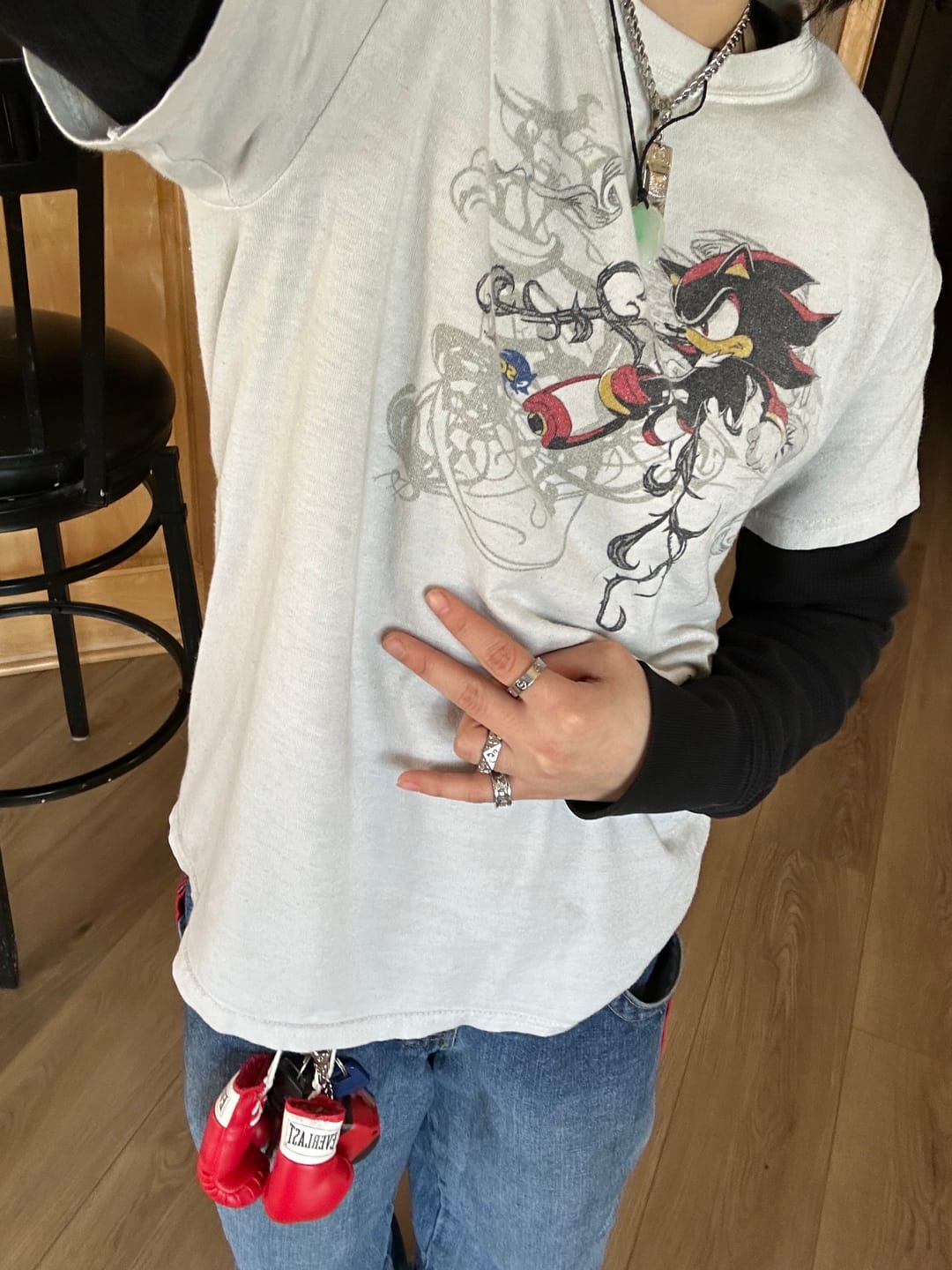 Customer photo review of LOWRIDER PENDANT