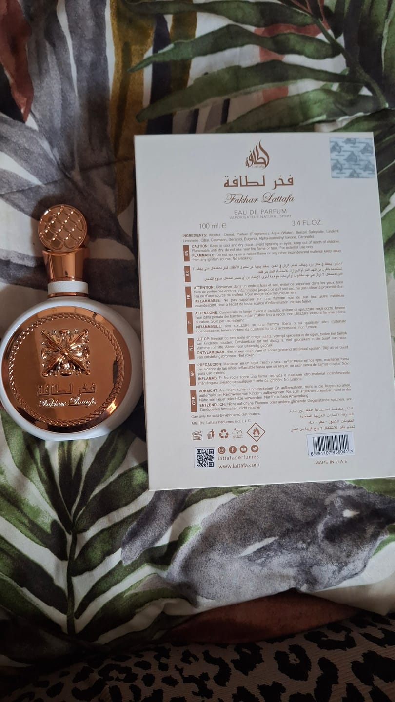 Customer photo review of Fakhar Femme EDP 100ml