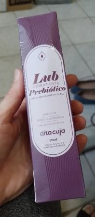 Customer photo review of Lubrificante Prebiótico