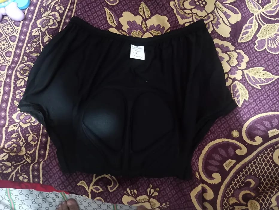 Customer photo review of Herren 4D Gepolsterte Fahrrad-Unterhose