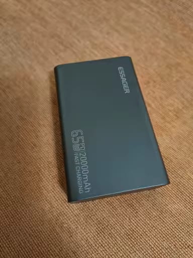 Customer photo review of 65W Schnelllade-Powerbank mit 20.000 mAh