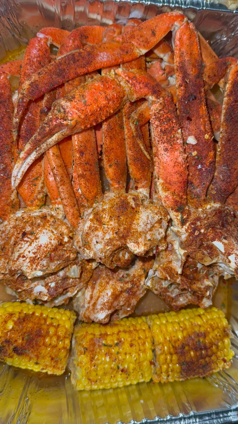 Customer photo review of Jazzyjs cajun seafood seasoning Mild