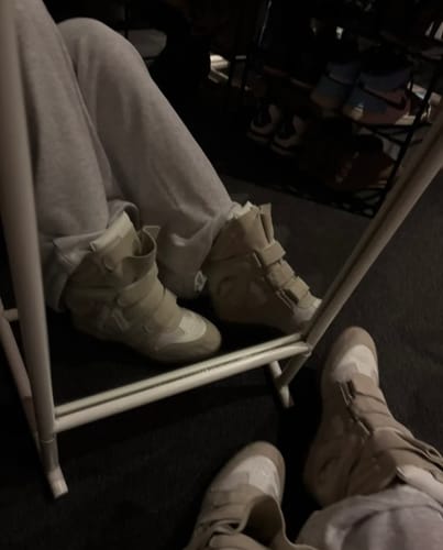 Customer photo review of ISABEL MARANT Bekett Wedge