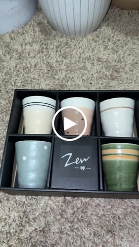 Customer video review of Yamasei Japanese Minoware Tumbler set - 5 piece