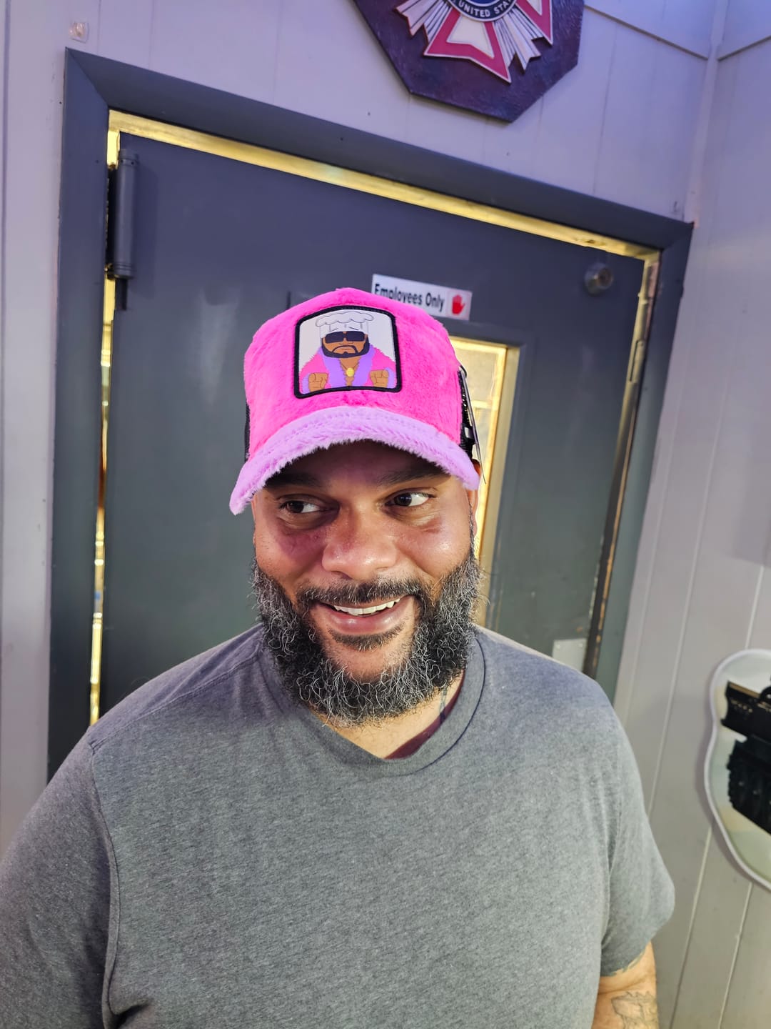 Customer photo review of OVERLORD X South Park: Fuzzy Robed Chef Trucker Cap