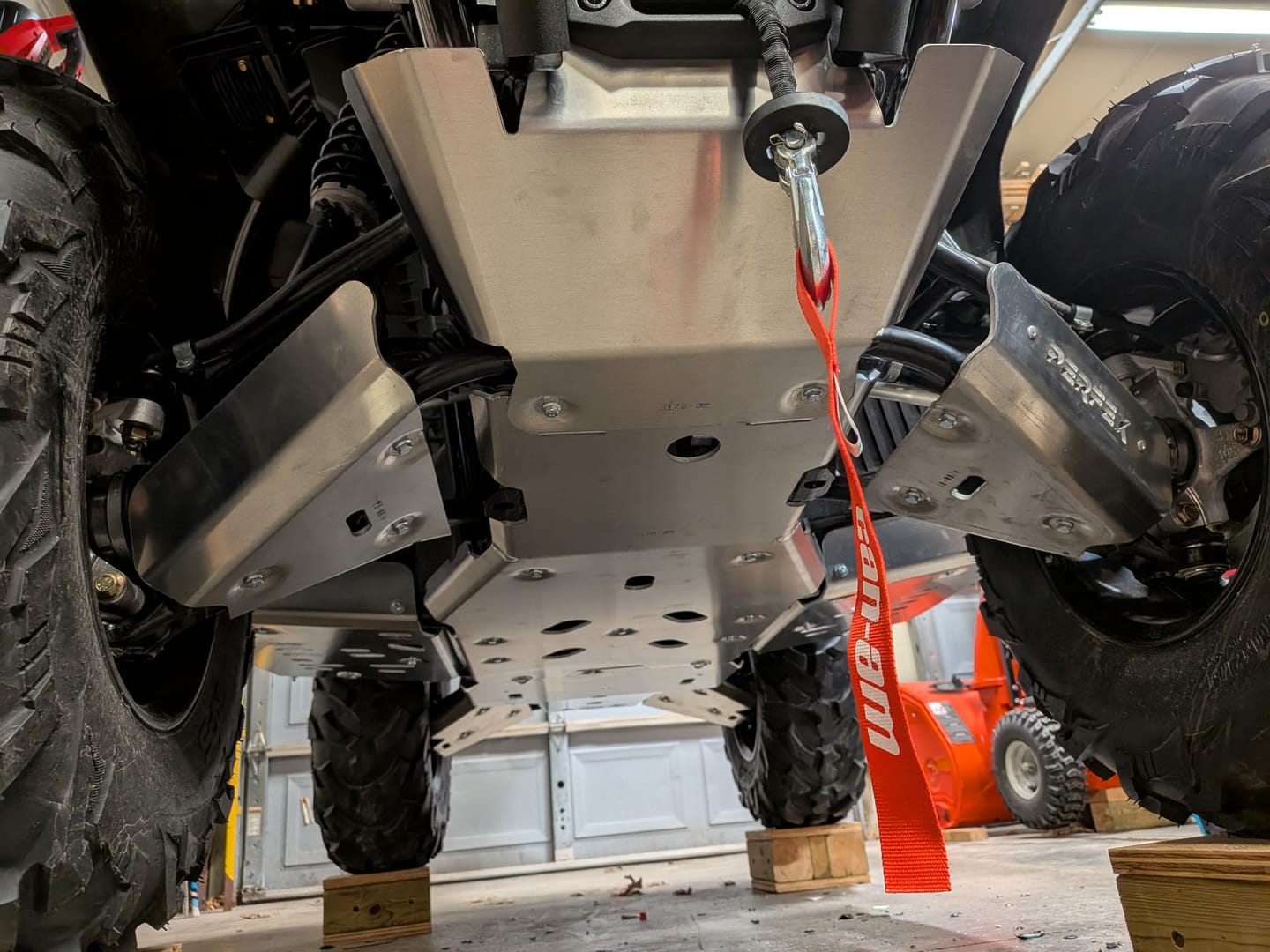 Customer photo review of Full Skid Plate Kit — Can-Am Outlander Max 500/700 (2023—26)