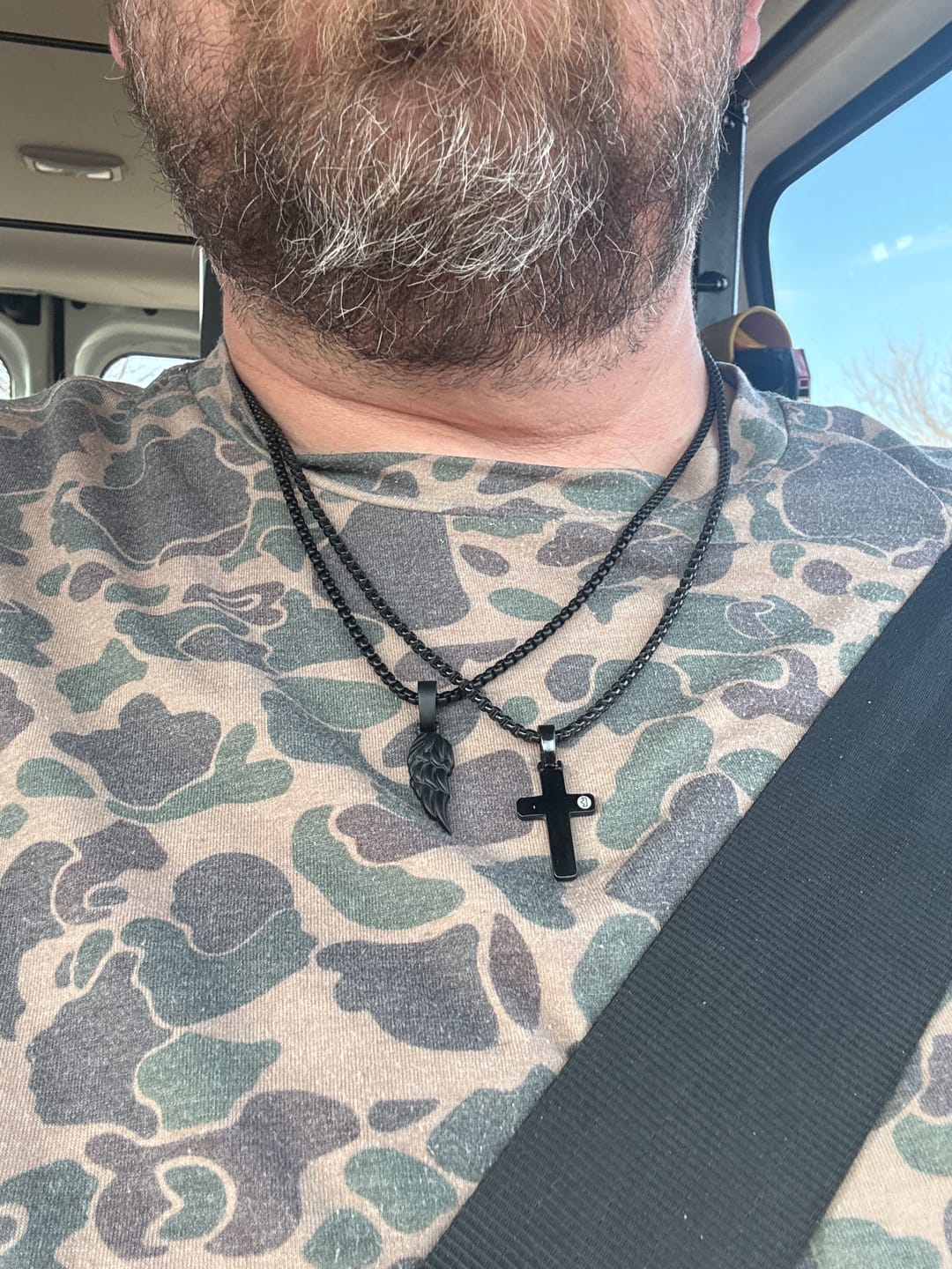 Customer photo review of Box Chain (Silver)