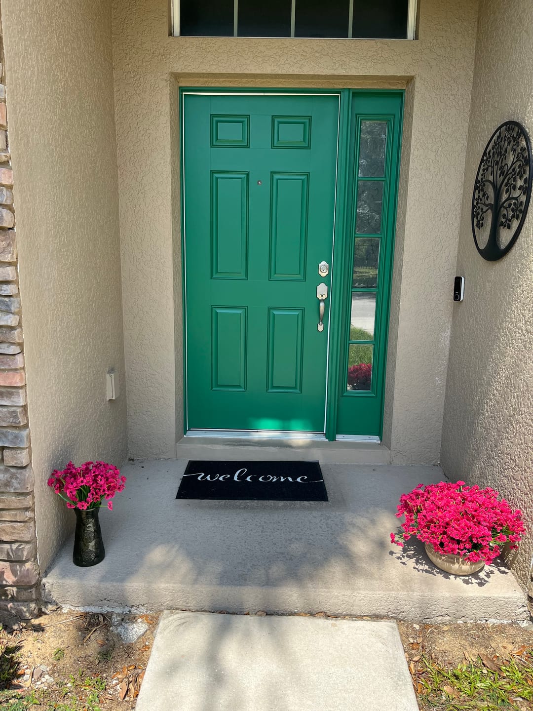 Customer photo review of Clearance Bulk Faux Flowers UV Resistant for Outdoors Wholesale