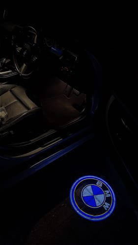 Customer photo review of BMW F SERIES DOOR LIGHTS