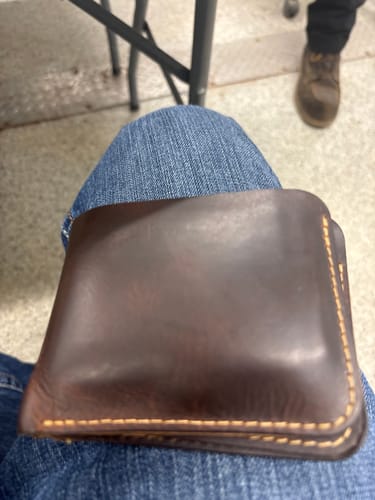 Customer photo review of Rio Grande Bifold Wallet