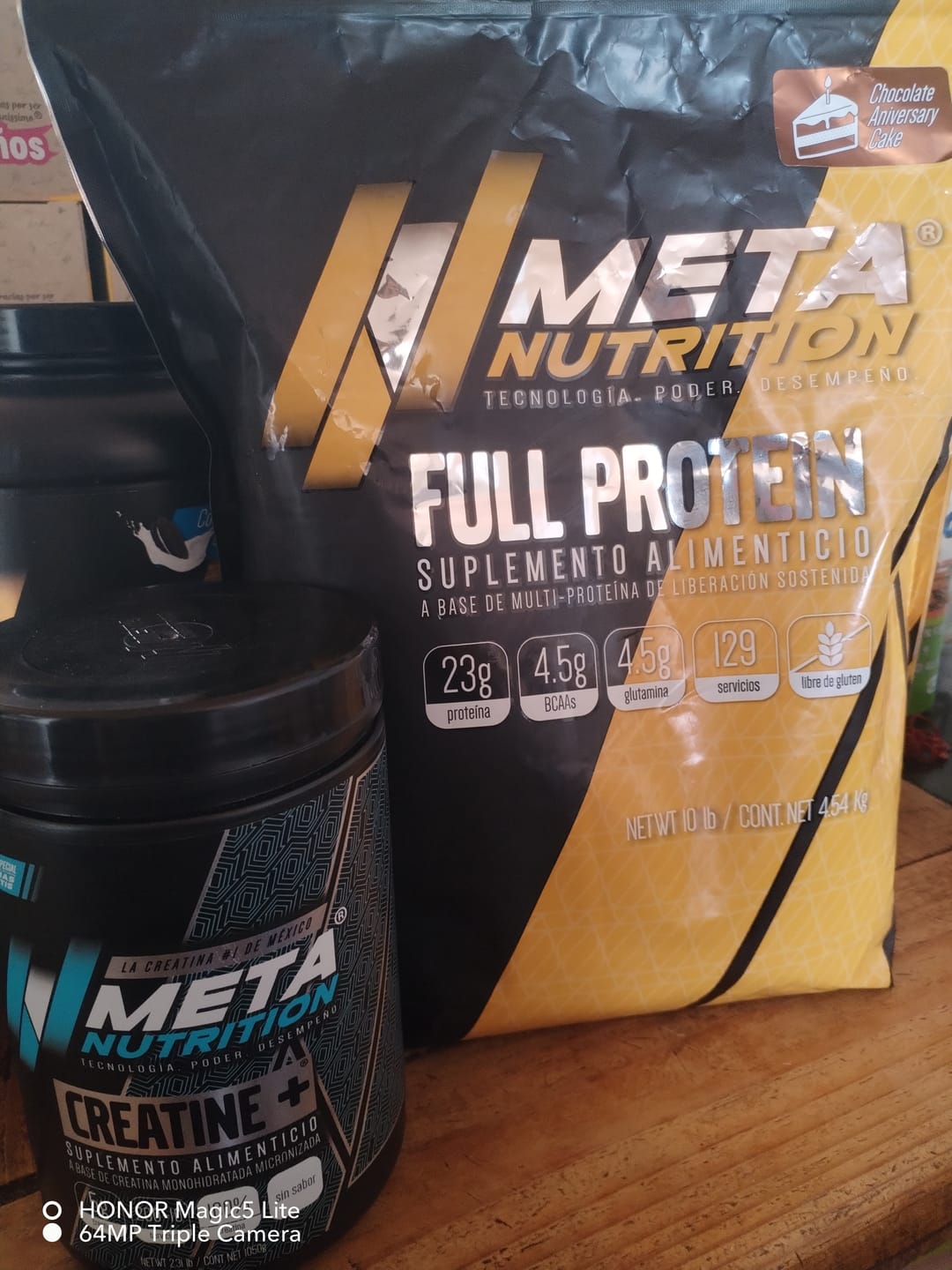 Customer photo review of Full Protein 10 lb, 129 servicios