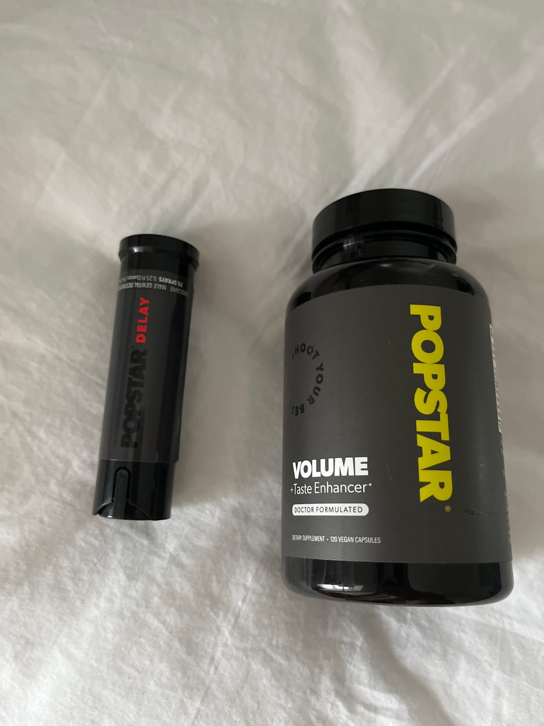Customer photo review of Popstar Volume + Taste | 1 Month
