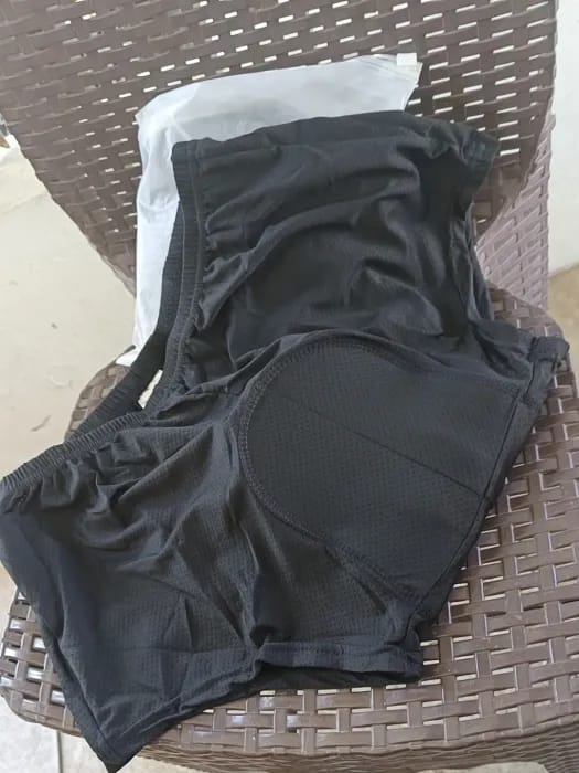 Customer photo review of Herren 4D Gepolsterte Fahrrad-Unterhose