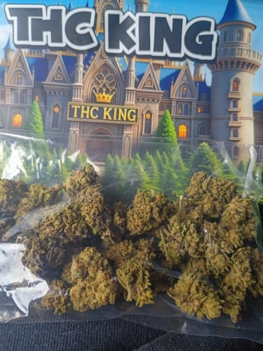 Customer photo review of Black Ice THCA Flower Ounce (28g)