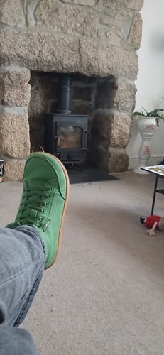 Customer photo review of Maple - Barefoot Shoes