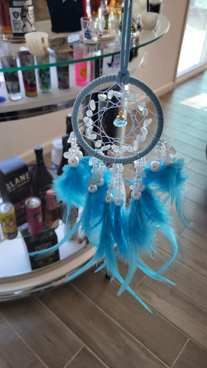 Customer photo review of Olivenorma Car View Mirror Hanging Handwoven Dream Catcher