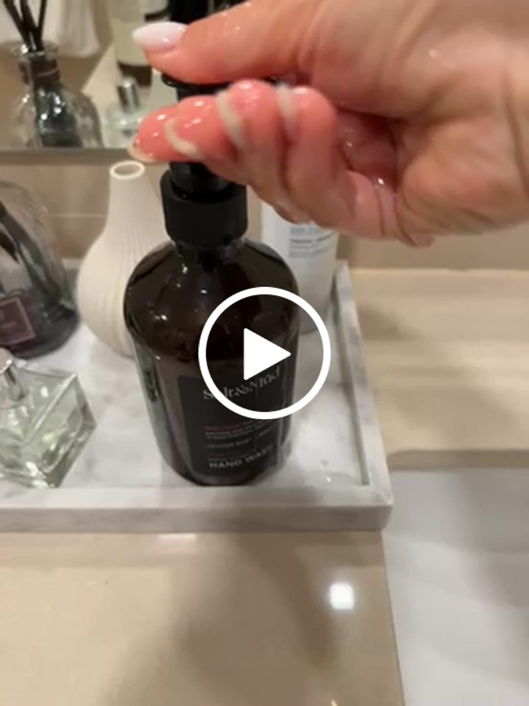 Customer video review of Exfoliating Hand Wash With Dead Sea Minerals 500ml