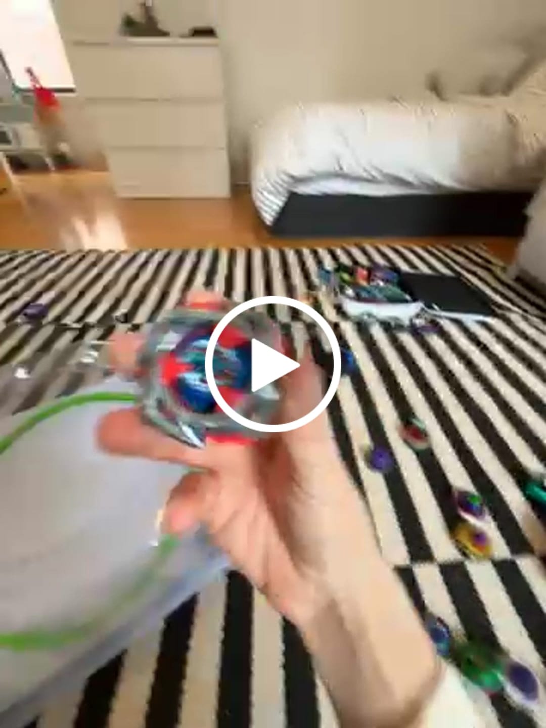 Customer video review of Takara Tomy Beyblade X UX-11 Impact Drake 9-60LR Starter