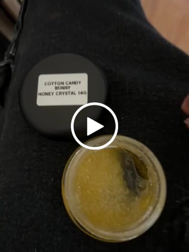 Customer video review of March Special - Honey Crystal 14G Cotton Candy Bunny