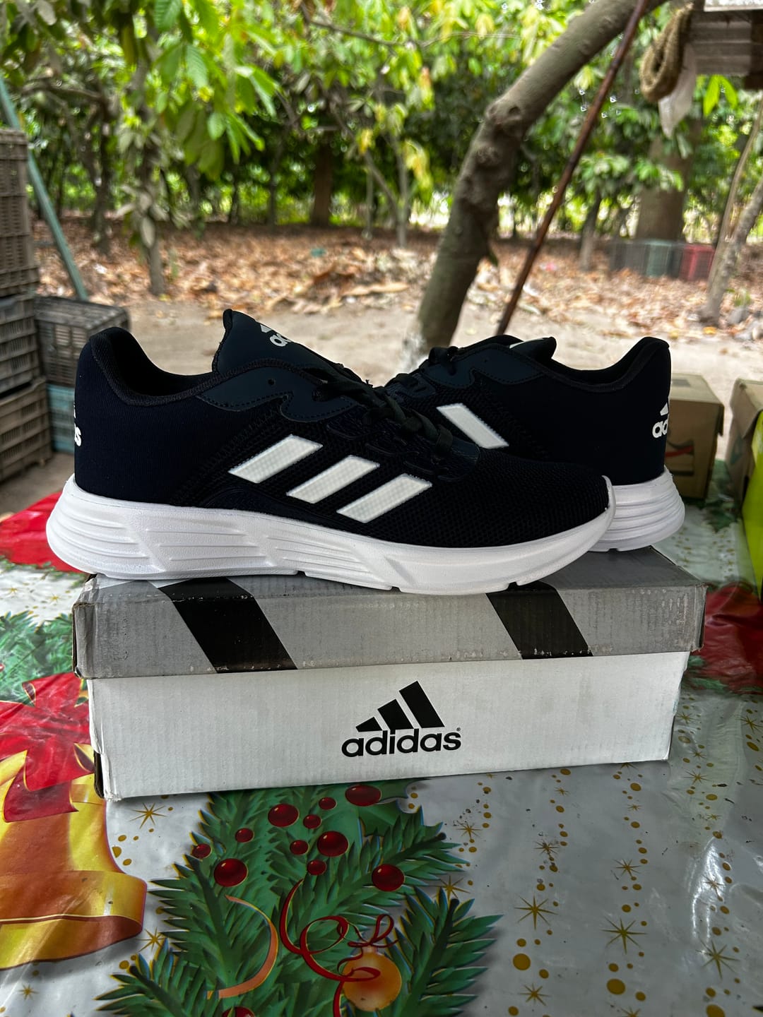 Customer photo review of Tenis 510 Marino Blanco