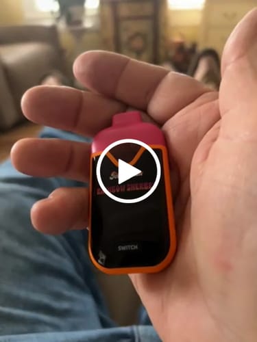 Customer video review of Ice Kream Rainbow Sherbet Trio Vape