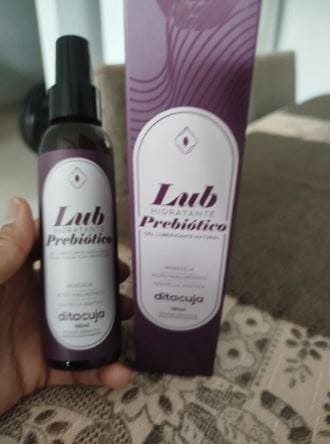 Customer photo review of Lubrificante Prebiótico