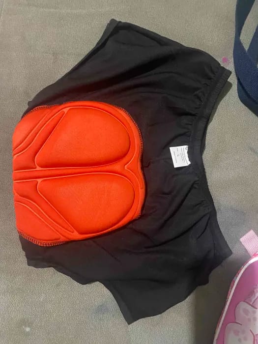 Customer photo review of Herren 4D Gepolsterte Fahrrad-Unterhose