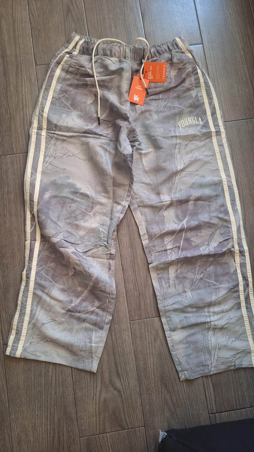 Customer photo review of 249 - Camo Flagship Track Pants