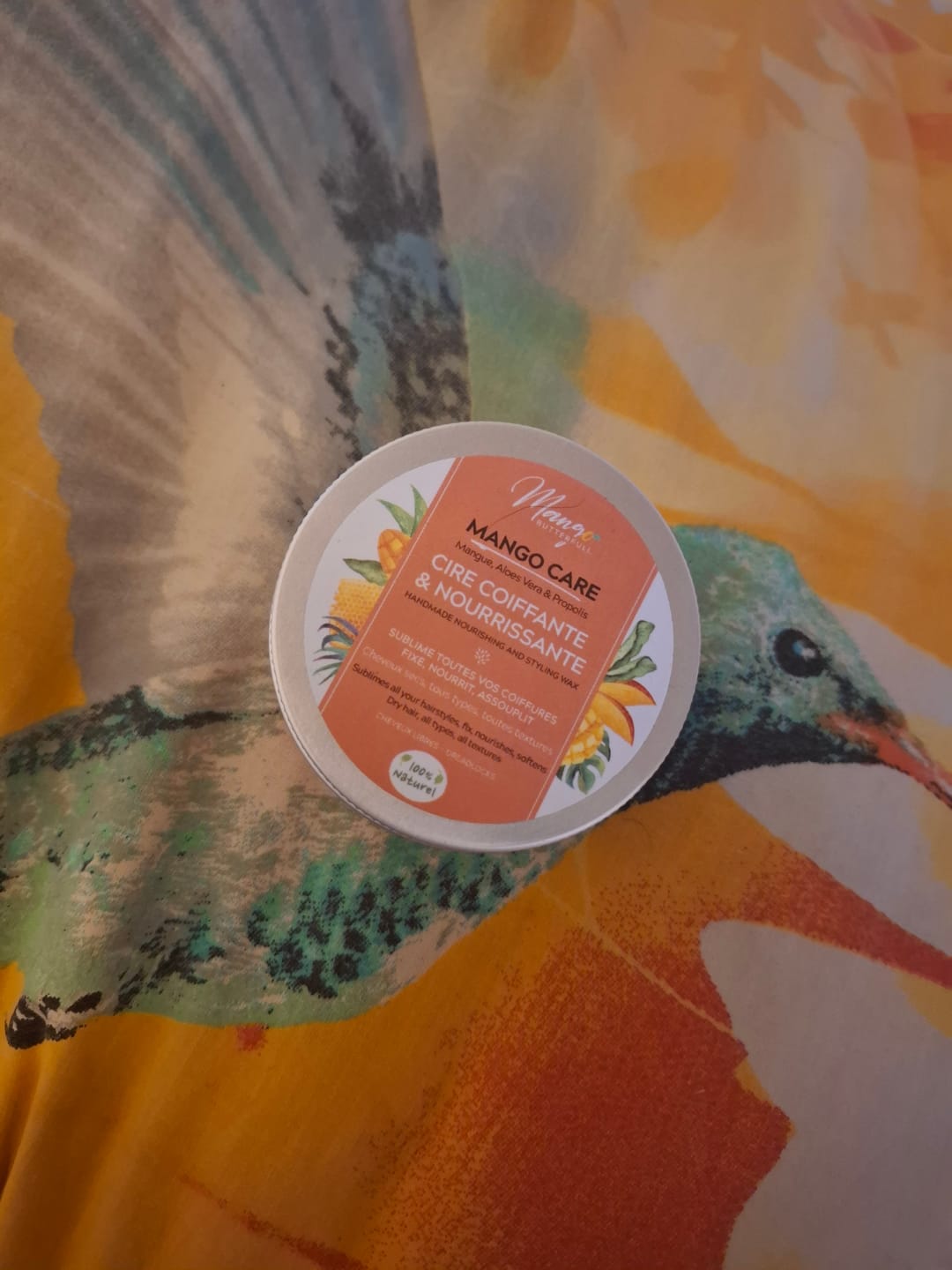Customer photo review of Cire coiffante et nourrissante