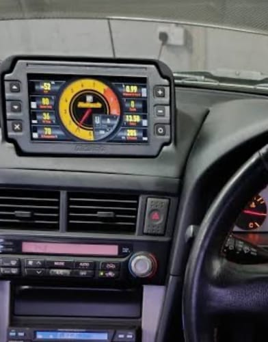Customer photo review of Nissan Skyline R34 MFD Dash Mount