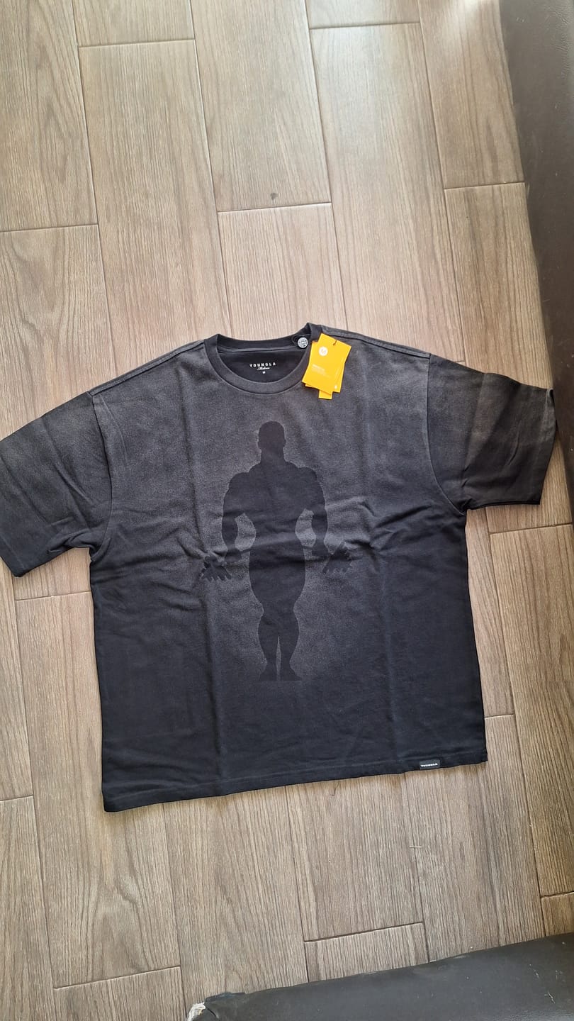 Customer photo review of 4285 - Gold's Iron Legacy Shadow Tees