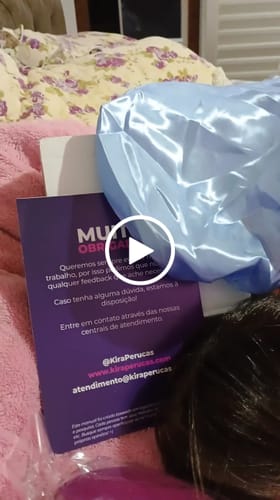 Customer video review of Lace Front HD Cassandra Luzes - Repartição Livre 13x4
