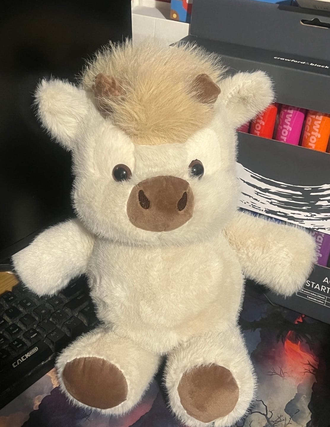 Customer photo review of Snuggy™ Running Plushie