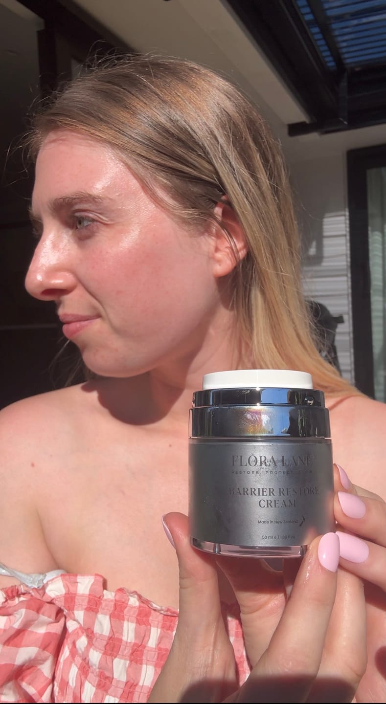 Customer photo review of Barrier Restore Cream