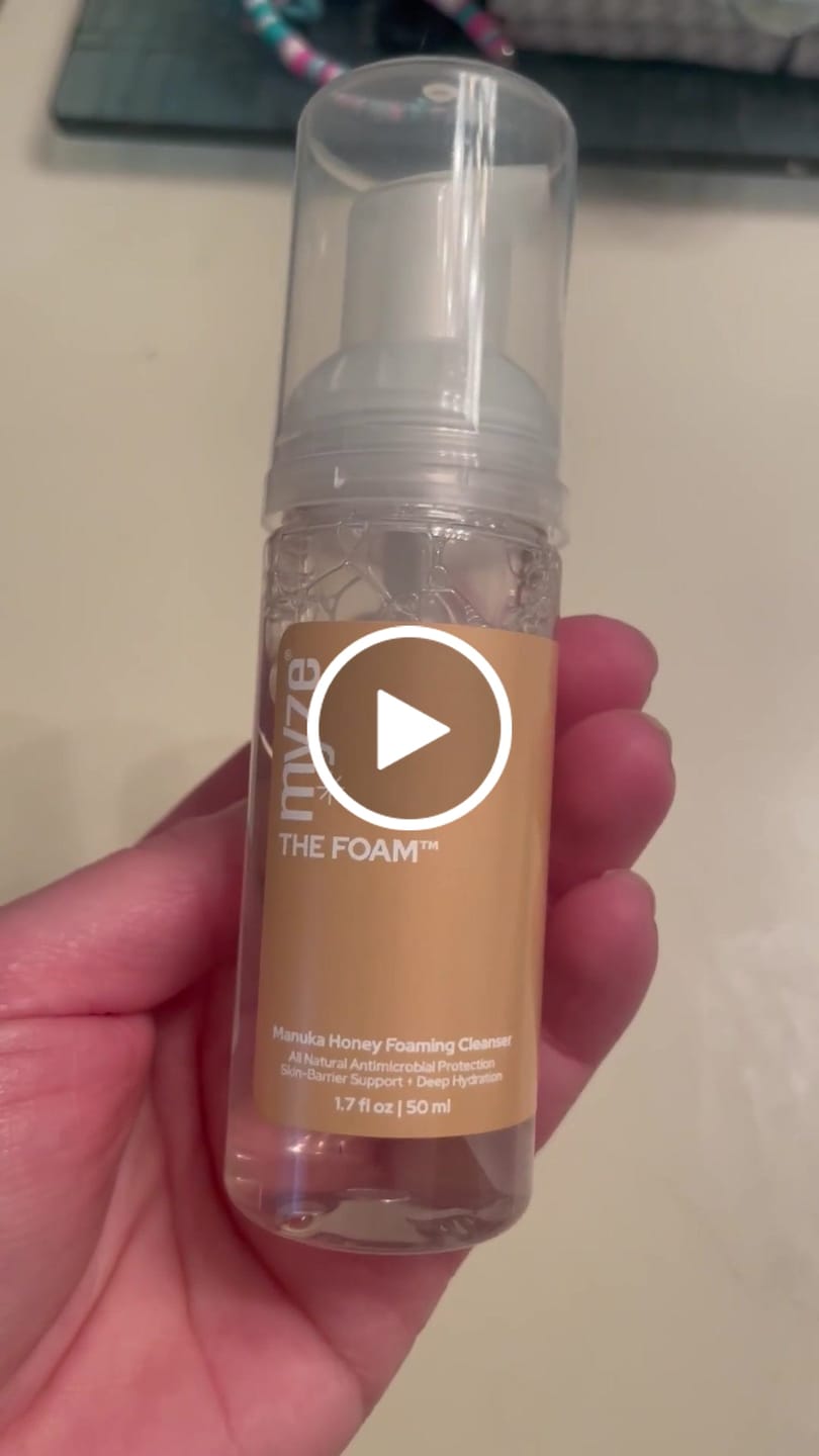 Customer video review of The Foam™ - Manuka Honey Foaming Cleanser