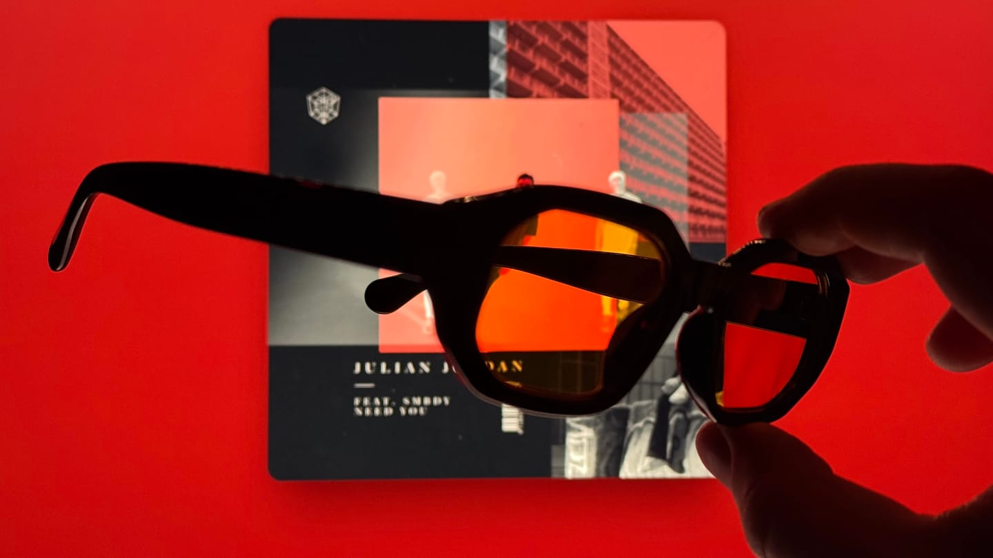 Customer photo review of BLOOD MOON BLUE LIGHT BLOCKERS