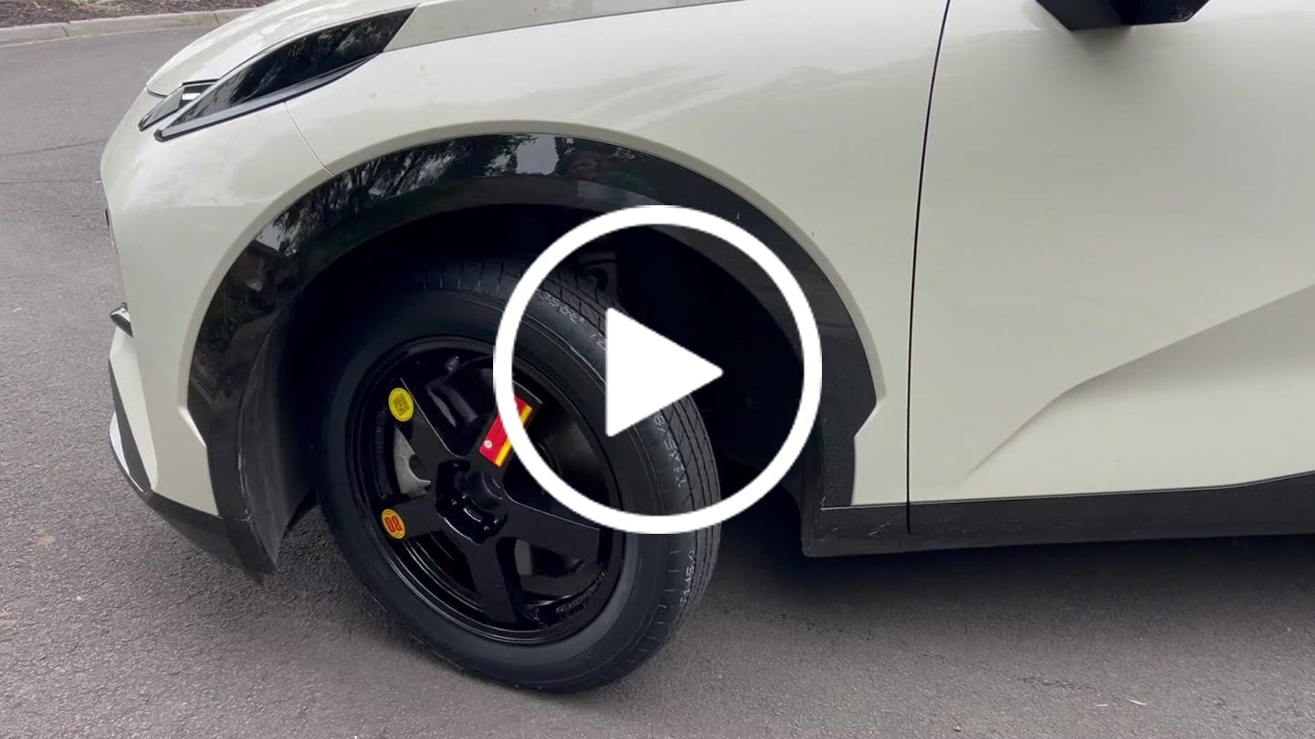 Customer video review of ZEEKR X Space Saver Spare Wheel - HUB CENTRIC - Braumach Spare Wheel Kit All Models - 2025-2026