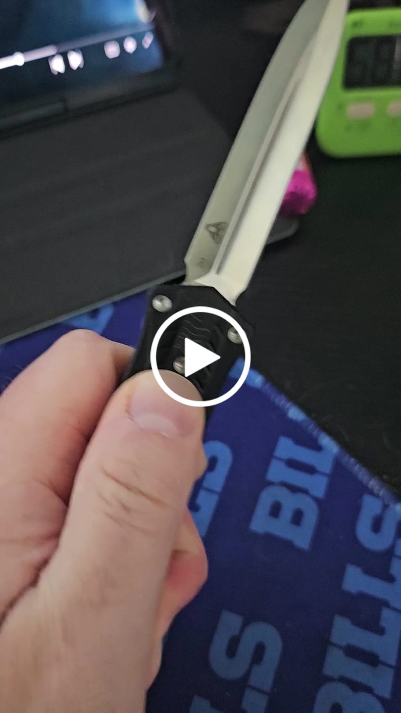 Customer video review of VT Emperor D2 OTF Knife