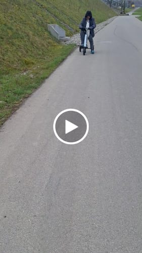 Customer video review of Mini trottinette pliable 3 roues ES-35 pour PMR et Séniors - Tricycle ultra léger